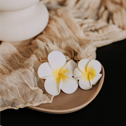 Hair Clip – Frangipani